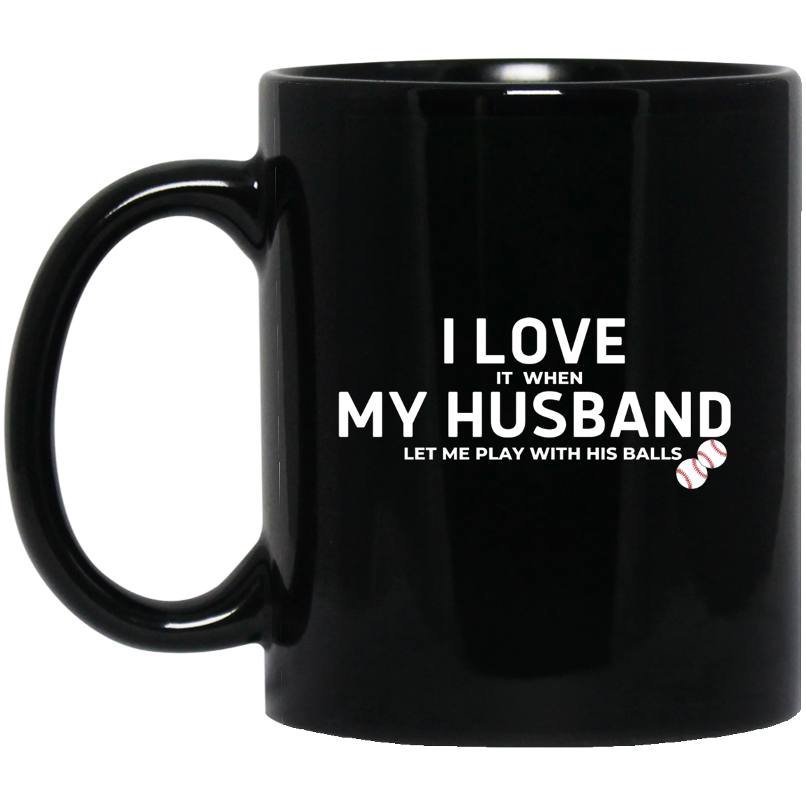 BM11OZ 11 oz. Black Mug