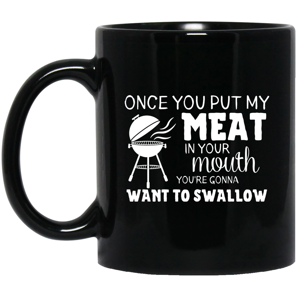 BM11OZ 11 oz. Black Mug