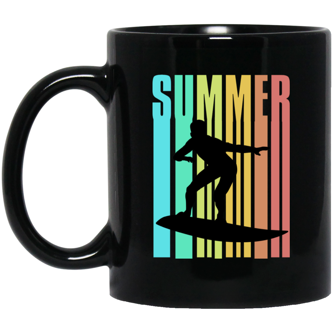 BM11OZ 11 oz. Black Mug