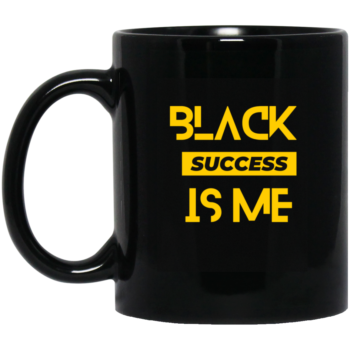 BM11OZ 11 oz. Black Mug