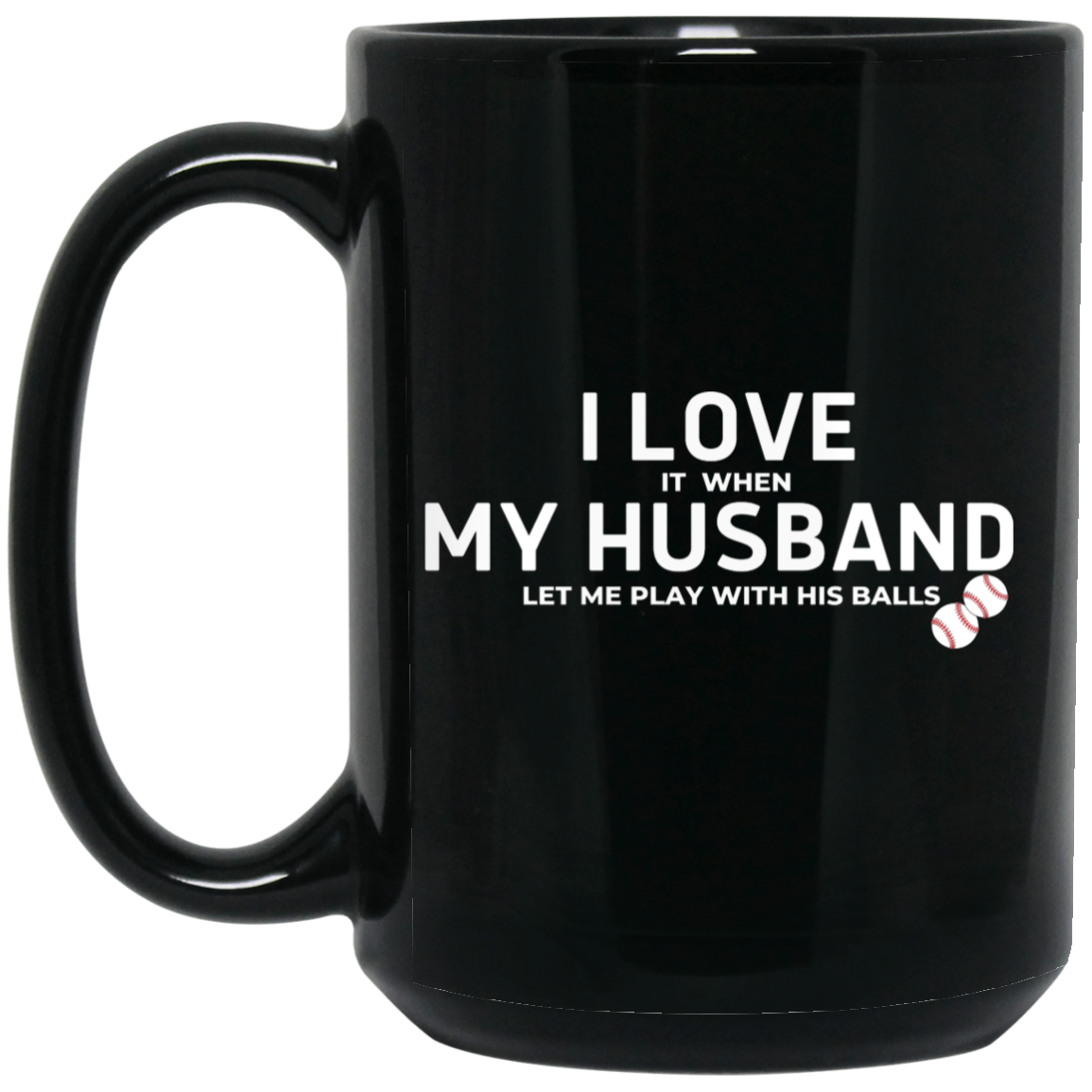 BM15OZ 15 oz. Black Mug