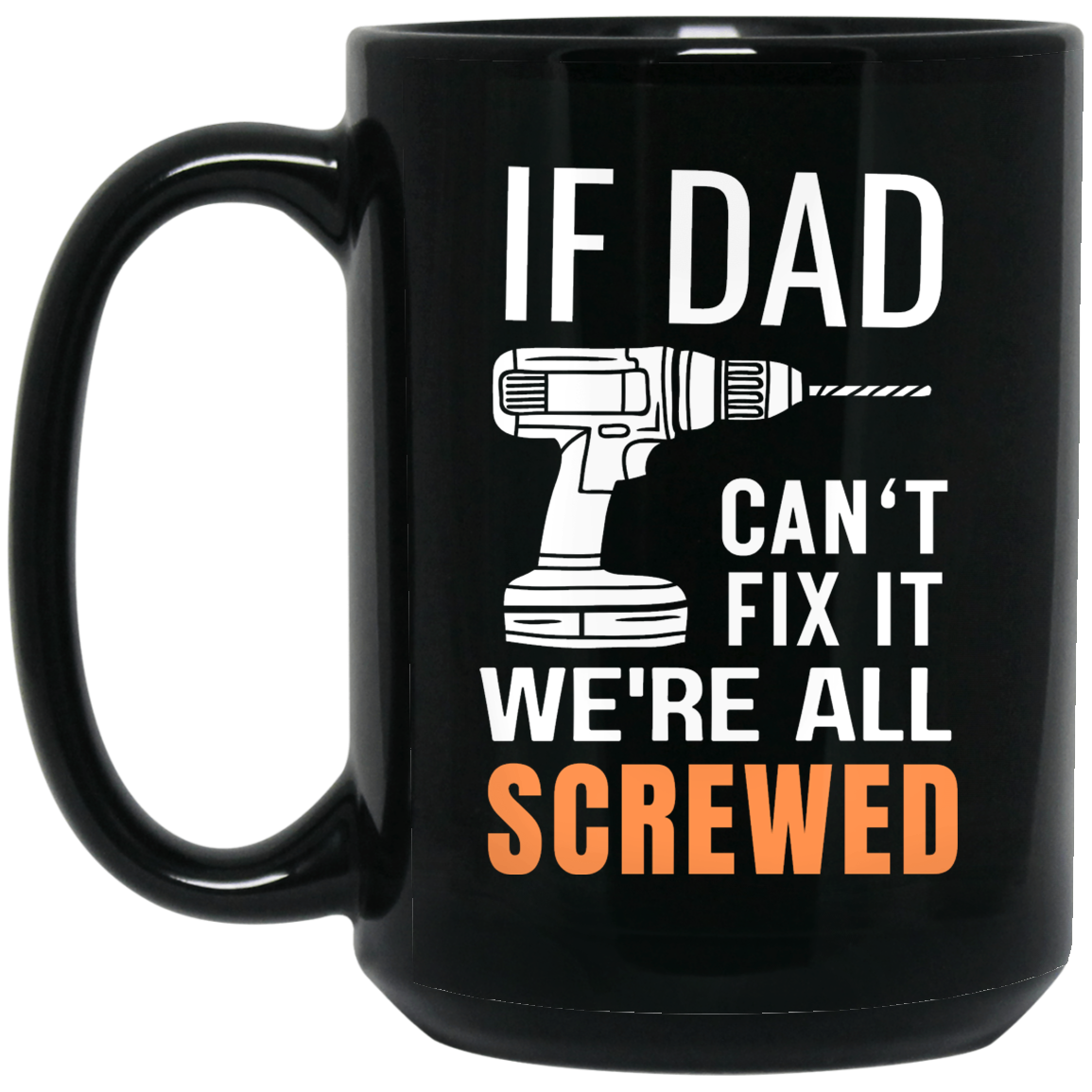 BM15OZ 15 oz. Black Mug