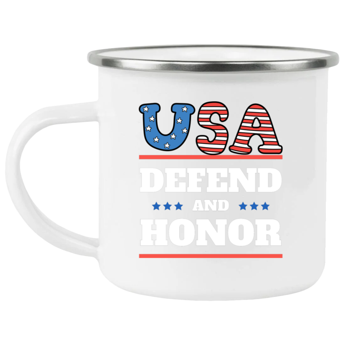 21271 Enamel Camping Mug