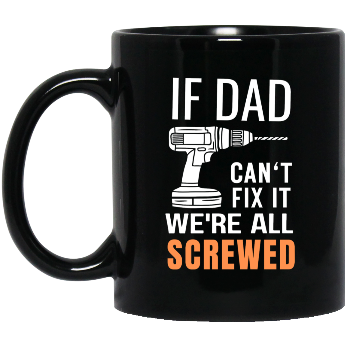 BM11OZ 11 oz. Black Mug