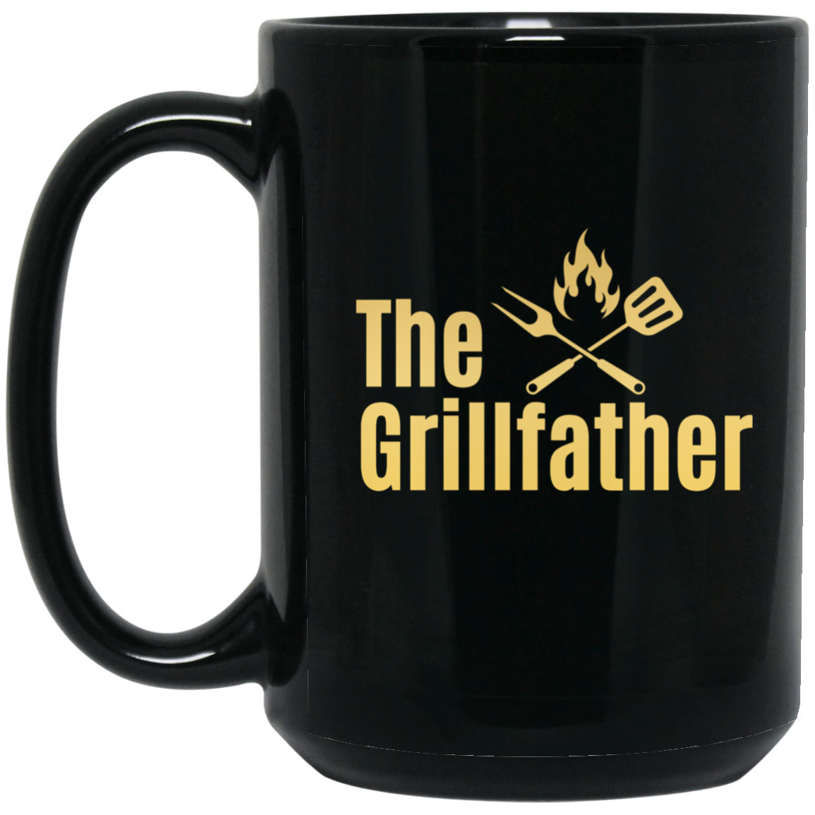 BM15OZ 15 oz. Black Mug