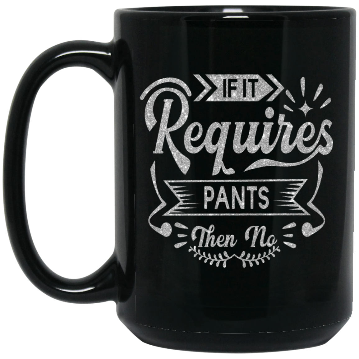 BM15OZ 15 oz. Black Mug