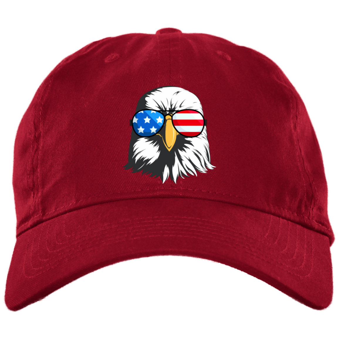 BX001 Embroidered Brushed Twill Unstructured Dad Cap