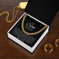 To My Son Cuban Necklace | Birthday Gift | Graduation Gift | Gift From dad