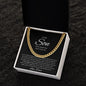 To My Son Cuban Necklace | Birthday Gift | Graduation Gift | Gift From dad