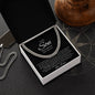 To My Son Cuban Necklace | Birthday Gift | Graduation Gift | Gift From dad