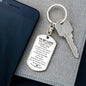 To My Love Keychain Gift For Husband | Wife | Anniversary | Valentines Day | Lover Gifts
