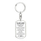 To My Love Keychain Gift For Husband | Wife | Anniversary | Valentines Day | Lover Gifts