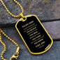 To My Son Dog Tag | Always Remember How Much I Love You