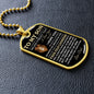 Son | Never Forget | Love Dad | Dog Tag
