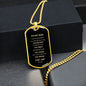 To My Son Dog Tag | Always Remember How Much I Love You