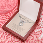 To My Wife Who Is a Nurse Forever Love Necklace.
