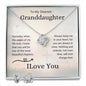 My Dearest Granddaughter | Birthday Gift | Wedding Gift | Love Knot Necklace
