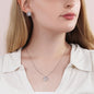 To My Daughter Love Knot Necklace