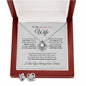 My Smokin' Hot Wife | Wedding Gift | Anniversary Gift | Love Knot Necklace