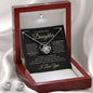 To My Beautiful Daughter Necklace, Gift From Dad, Mom, Daughter Birthday Gift