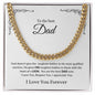 To The Best Dad | Cuban Link Chain