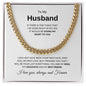 My Husband | Cuban link Necklace