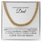 The World's Greatest Dad | Cuban Link Chain