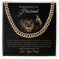 To My Smokin' Hot Husband Cuban Link Chain