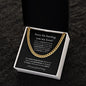 Apology Necklace for Him | Sorry Gift For Him | Apology Gift For Boyfriend