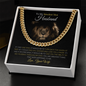 To My Smokin' Hot Husband Cuban Link Chain