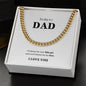 The # 1 Dad | Cuban Link Chain