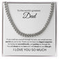 The World's Greatest Dad | Cuban Link Chain