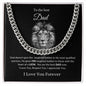 To My Dad | Cuban Link Chain
