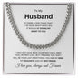 My Husband | Cuban link Necklace