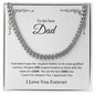 To The Best Dad | Cuban Link Chain