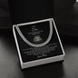 To My Son | Cuban Link chain | From Mom