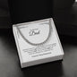 To The Best Dad | Cuban Link Chain