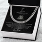 To My Son | Cuban Link chain | From Mom
