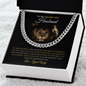 To My Smokin' Hot Husband Cuban Link Chain