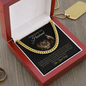 To My Smokin' Hot Husband Cuban Link Chain