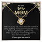 Gift For Mom From Son Or Daughter | "Thanks For Your Love"