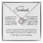 To My Soulmate | Eternal Soul | Love Knot Necklace