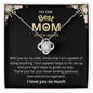 Gift For Mom From Son Or Daughter | "Thanks For Your Love"