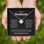 To My Soulmate Gift | Wife Gift | Anniversary Gift | Gift For Her