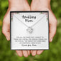 My Amazing Mom | Mother"s Day Gift | Love Knot Necklace