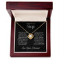 Wife | My Last Everything | Love Knot Necklace