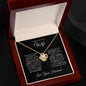 Wife | My Last Everything | Love Knot Necklace