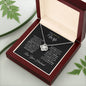 Wife | My Last Everything | Love Knot Necklace