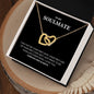 To My Soulmate | Wife Necklace | Gift For Fiancee | Girlfriend Gift