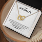 To My Soulmate | wife Necklace | Gift for Fiancee | Girlfriend Gift